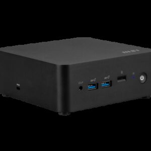MSI Cubi NUC AI 1UMG-032ES Intel Core Ultra 5 125H 16 GB DDR5-SDRAM 512 GB SSD Windows 11 Pro Mini PC Negro 4711377343244 | P/N: 00-B20911-032 | Ref. Artículo: 1402340
