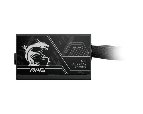 MSI MAG A650BN PCIE5 II unidad de fuente de alimentación 650 W 20+4 pin ATX ATX Negro - Imagen 2