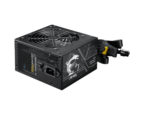 MSI MAG A650BN PCIE5 II unidad de fuente de alimentación 650 W 20+4 pin ATX ATX Negro - Imagen 3