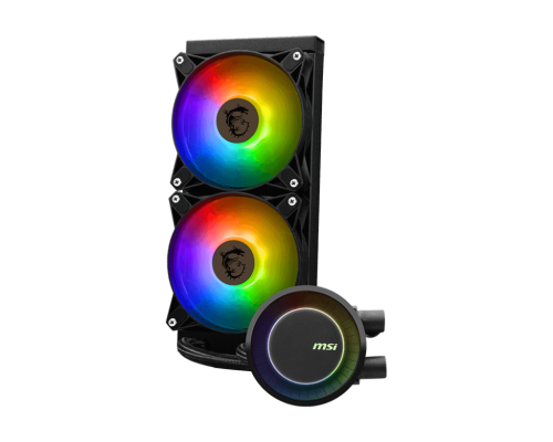 MSI MAG CORELIQUID E240 sistema de refrigeración para ordenador Placa base, Procesador Kit de refrigeración líquida 12 cm Negro - Imagen 4