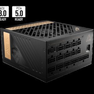 MSI MEG AI1300P PCIE5 unidad de fuente de alimentación 1300 W 24-pin ATX ATX Negro 4719072970260 | P/N: 306-7ZP4A11-CE0 | Ref. Artículo: 1377996