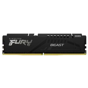 Memoria RAM Kingston FURY Beast 8GB/ DDR5/ 5200MHz/ 1.25V/ CL40/ DIMM 740617325966 KF552C40BB-8 KIN-FB KF552C40BB-8