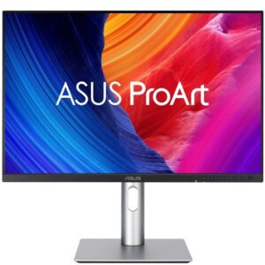 Monitor Profesional Asus ProArt Display PA248QFV 24.1"/ WUXGA/ Multimedia/ Regulable en altura/ Negro y Plata 4711636032728 90LM05K1-B01K71 ASU-M PA248QFV
