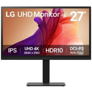 Monitor Profesional LG UltraFine 27BA45U-B 27"/ 4K/ Regulable en altura/ Negro 8806096435120 27BA45U-B LG-M 27BA45U-B