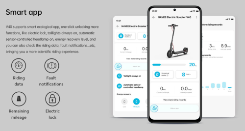 NAVEE V40 PATINETE ELECTRICO - Imagen 5