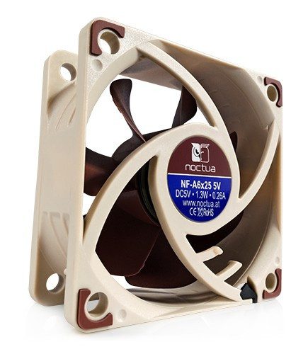 NOCTUA NF-A6X25 5V VENTILADOR 9010018100037 | P/N: NF-A6X25 5V | Ref. Artículo: 1406216