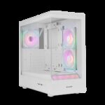 NOX CAJA HUMMER SIGNAL | SEMITORRE FRAMELESS ARGB BLANCO 8436587975967 | P/N: NXHUMMERSIGNALWH | Ref. Artículo: 1402839