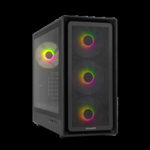 NOX Hummer Aero Midi Tower Negro 8436587975974 | P/N: NXHUMMERAEROBK | Ref. Artículo: 1402831