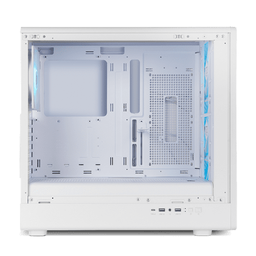 NOX Hummer NXHUMMERAEROWH carcasa de ordenador Midi Tower Blanco - Imagen 2