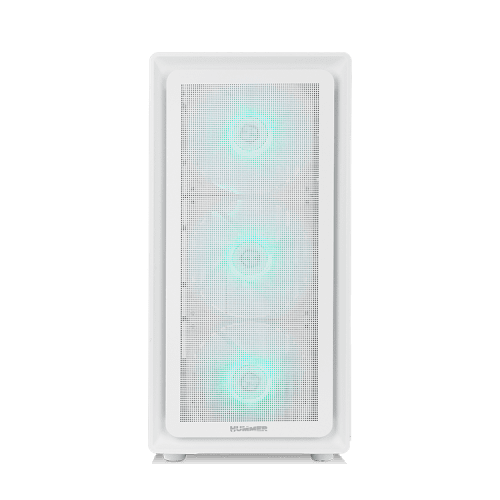 NOX Hummer NXHUMMERAEROWH carcasa de ordenador Midi Tower Blanco - Imagen 4