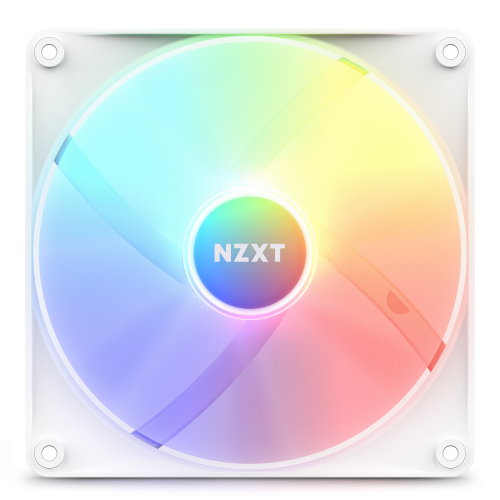 NZXT F140 RGB Core Carcasa del ordenador Ventilador 14 cm Blanco 1 pieza(s) - Imagen 2