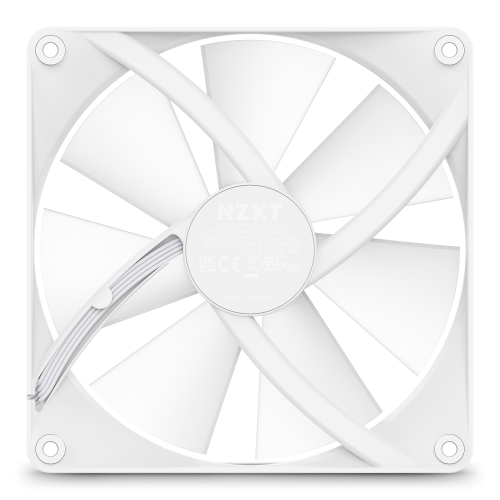 NZXT F140 RGB Core Carcasa del ordenador Ventilador 14 cm Blanco 1 pieza(s) - Imagen 6