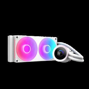NZXT KRAKEN 240 RGB V2 - 240MM AIO LIQUID COOLER W/ 1.54IN. DISPLAY & RGB CORE FAN ENTRY VERSION (WHITE) 5056547205229 | P/N: RL-KR240-W2 | Ref. Artículo: 1397991