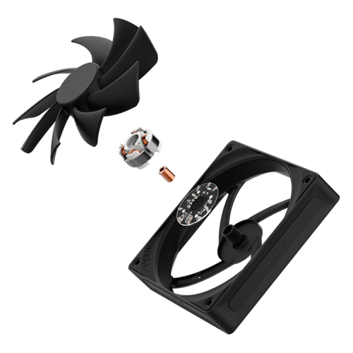 NZXT RF-Q12SF-B2 sistema de refrigeración para ordenador Carcasa del ordenador Ventilador 12 cm Negro 1 pieza(s) - Imagen 6