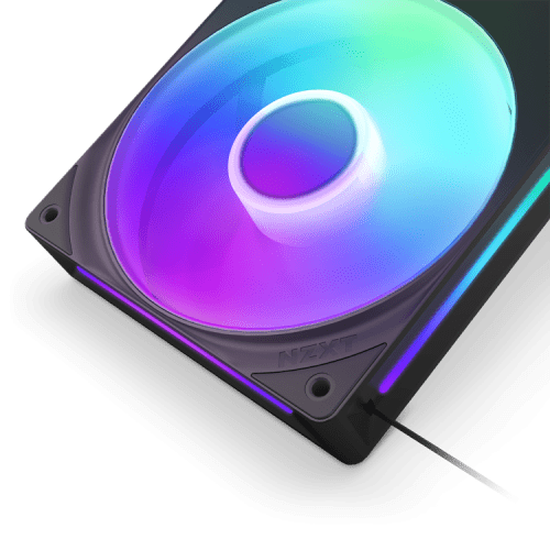 NZXT RF-U28HF-B1 sistema de refrigeración para ordenador Carcasa del ordenador Ventilador Negro 1 pieza(s) - Imagen 4