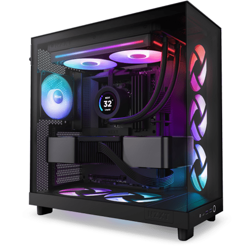 NZXT RF-U28HF-B1 sistema de refrigeración para ordenador Carcasa del ordenador Ventilador Negro 1 pieza(s) - Imagen 5