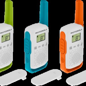 PACK 3 WALKIE TALKIE T42 VERDE/AZUL/NARANJA T42 MOTOROLA 59T42TRIPLEPACK 5031753007515 | P/N: 59T42TRIPLEPACK | Ref. Artículo: 1403884