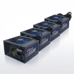 PACK FUENTE ALIMENTACION COOLBOX POWERLINE3 550W/650W/750W/850W 85+ 12CM ATX 8436624424168 P/N: COO-PACK-FAPW3 | Ref. Artículo: COO-PACK-FAPW3