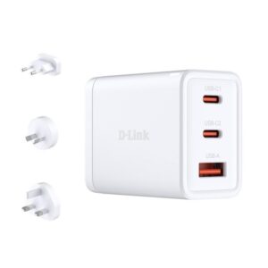 | P/N: DCP-651 | Cod. Artículo: MGS0000031890 Cargador de pared d - link dcp - 651 65w 2x usb tipo c 1x usb tipo a blanco