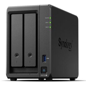 | P/N: DS725++2XHAT3310-16T | Cod. Artículo: DSP0000035020 Servidor nas synology disk station ds725+ 4gb 2 bahias gigabit ethernet