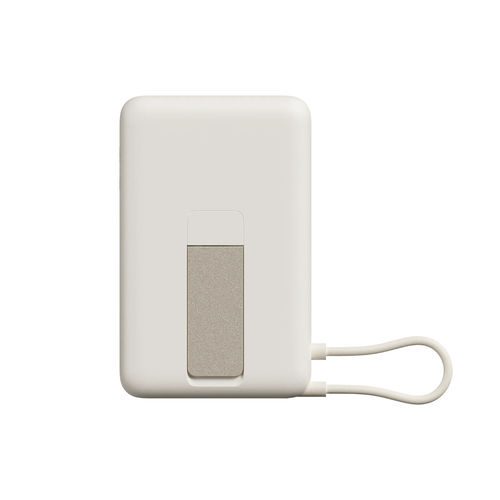 POWERBANK XIAOMI MAGNETIC POWERBANK 10000MAH WITH BUILT-IN STAND BEIGE - Imagen 3