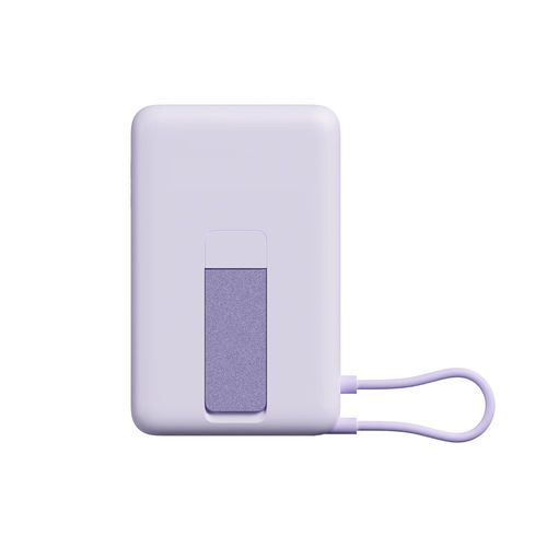 POWERBANK XIAOMI MAGNETIC POWERBANK 10000MAH WITH BUILT-IN STAND PURPLE - Imagen 4