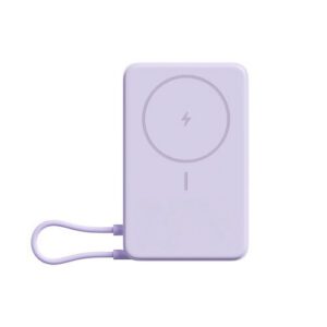 POWERBANK XIAOMI MAGNETIC POWERBANK 10000MAH WITH BUILT-IN STAND PURPLE 6932554473761 P/N: BHR08PAGL | Ref. Artículo: MI-MPWB-10000MAH-BIS-PR