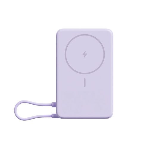 POWERBANK XIAOMI MAGNETIC POWERBANK 10000MAH WITH BUILT-IN STAND PURPLE 6932554473761 P/N: BHR08PAGL | Ref. Artículo: MI-MPWB-10000MAH-BIS-PR