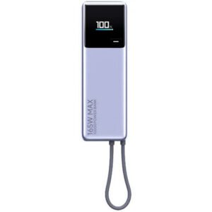 POWERBANK XIAOMI POWER BANK 165W 10000MAH (INTEGRATED CABLE) GL 6941812743614 P/N: BHR9361GL | Ref. Artículo: POWERBANK165W10000MAH