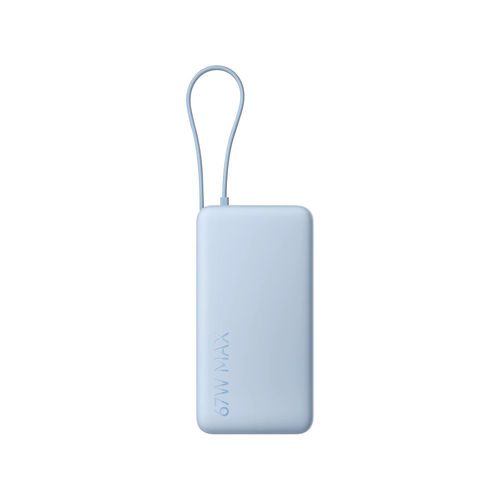 POWERBANK XIAOMI POWER BANK 67W 20000MAH (INTEGRATED CABLE) ICE BLUE - Imagen 2