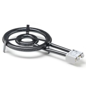 Paellero Flames VLC T-380/ 2 Quemadores/ Diámetro 38cm 8437006757065 T-380BES FLAME-PAE-HORNILLO T-380