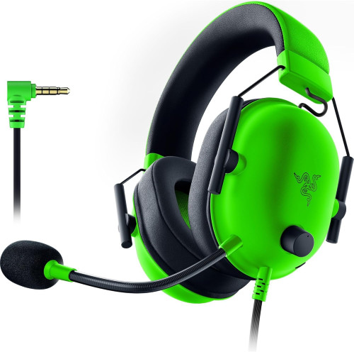 Razer BlackShark V2 X Auriculares Alámbrico Diadema Juego Verde, Negro - Imagen 5