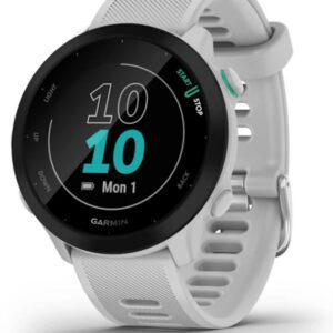 SMARTWATCH GARMIN FORERUNNER 55 GPS 42MM WHITESTONE 0753759364724 010-02562-15