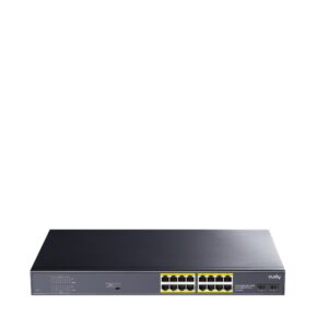 SWITCH CUDY 16-PORT GIGABIT POE+SWITCH WITH 2 GIGABIT SFP PORTS 200W 6971690791131 GS1020PS2