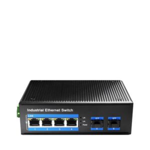 SWITCH CUDY 4-PORT GIGABIT INDUSTRIAL POE WITH 2 GIGABIT SFP PORT 6971690792237 IG1004S2P