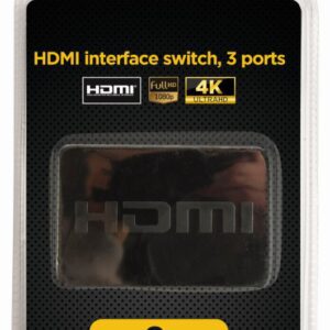 SWITCH HDMI GEMBIRD 3 PUERTOS HDMI 8716309085717 DSW-HDMI-34