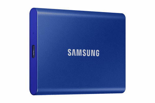 Samsung Portable SSD T7 1000 GB Azul - Imagen 2