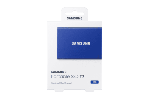 Samsung Portable SSD T7 1000 GB Azul - Imagen 8
