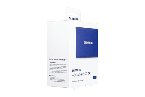 Samsung Portable SSD T7 1000 GB Azul - Imagen 10