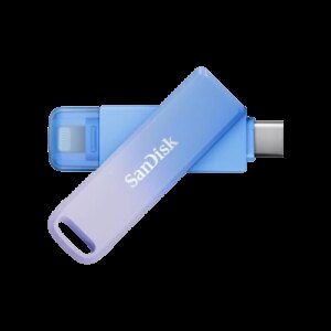 SanDisk Creator Phone Drive unidad flash USB 128 GB USB Type-C / Lightning 3.2 Gen 1 (3.1 Gen 1) Azul