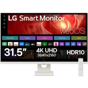 Smart Monitor LG 32U721SA-W 31.5"/ 4K/ Multimedia/ Smart TV/ Blanco 8806096446539 32U721SA-W.AEU LG-M 32U721SA-W