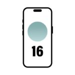 Smartphone Apple iPhone 16 128GB/ 6.1"/ 5G/ Verde Azulado 195949822612 MYED3QL/A APL-IPHONE MYED3QL/A