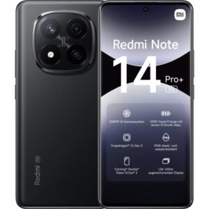 Smartphone Xiaomi Redmi Note 14 Pro+ 12GB/ 512GB/ 6.67"/ 5G/ Negro 6941812784860 MZB0I9REU XIA-SP NOTE14PP 5G 12-512 BK
