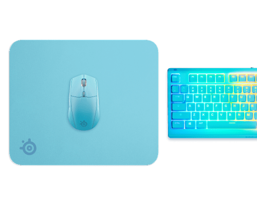 Steelseries 63459 alfombrilla para ratón Color aguamarina - Imagen 3