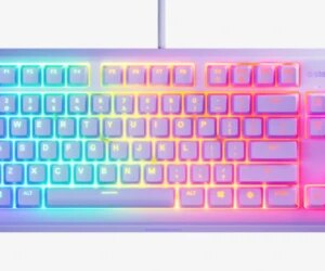 Steelseries Apex 3 TKL - US teclado Juego USB Inglés de EE. UU. Lavanda 5707119066075 | P/N: 64940 | Ref. Artículo: 1409309