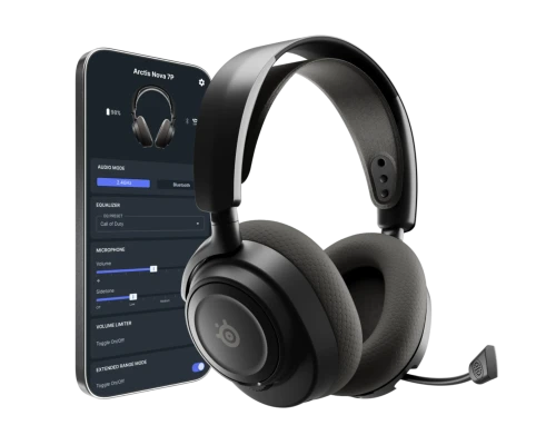Steelseries Arctis Nova 7P Gen 2 Auriculares Inalámbrico Diadema Juego Bluetooth Negro - Imagen 2
