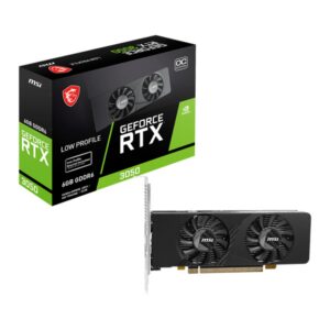 TARJETA GRAFICA MSI RTX 3050 LP E 6GB OC 4711377265584 912-V812-213