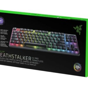 TECLADO RAZER DEATHSTALKER V2 PRO TENKEYLESS (ESPAÑOL) (RZ03-04371100-R311) 8886419348528 | P/N: RZ03-04371100-R311 | Ref. Artículo: 1390709