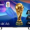 TV HISENSE 43A6S 43" UHD 4K SMART TV DOLBY VISION MODO JUEGO PLUS AIRPLAY 6942351430102 43A6S