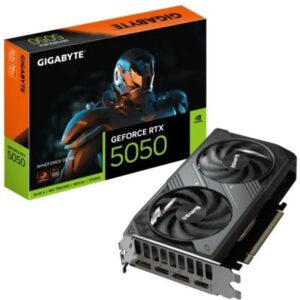 Tarjeta Gráfica Gigabyte GeForce RTX 5050 WindForce OC/ 8GB GDDR6 4719331356743 9VN5050WO-00-G10 GIG-GF RTX5050 WIND OC 8G